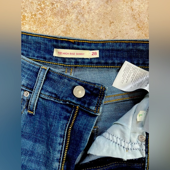 721 High Rise Skinny Levi’s women’s jeans - Picture 4 of 6